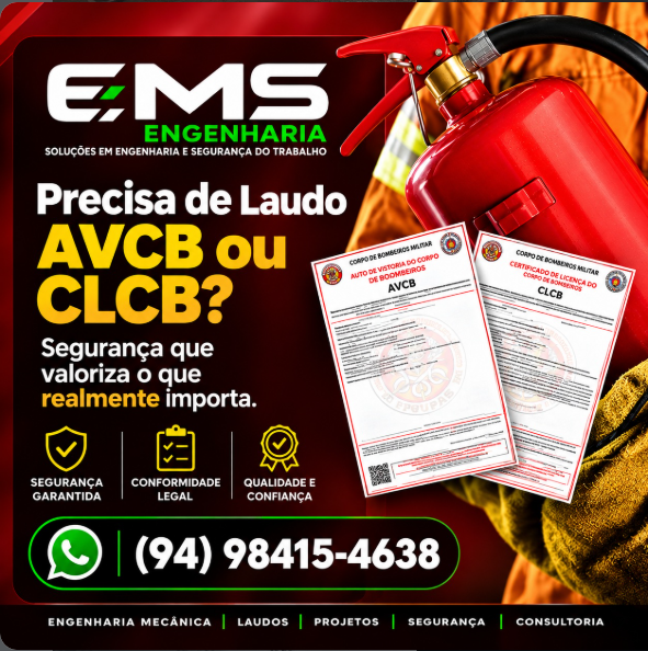 Arte de divulgação sobre AVCB e CLCB